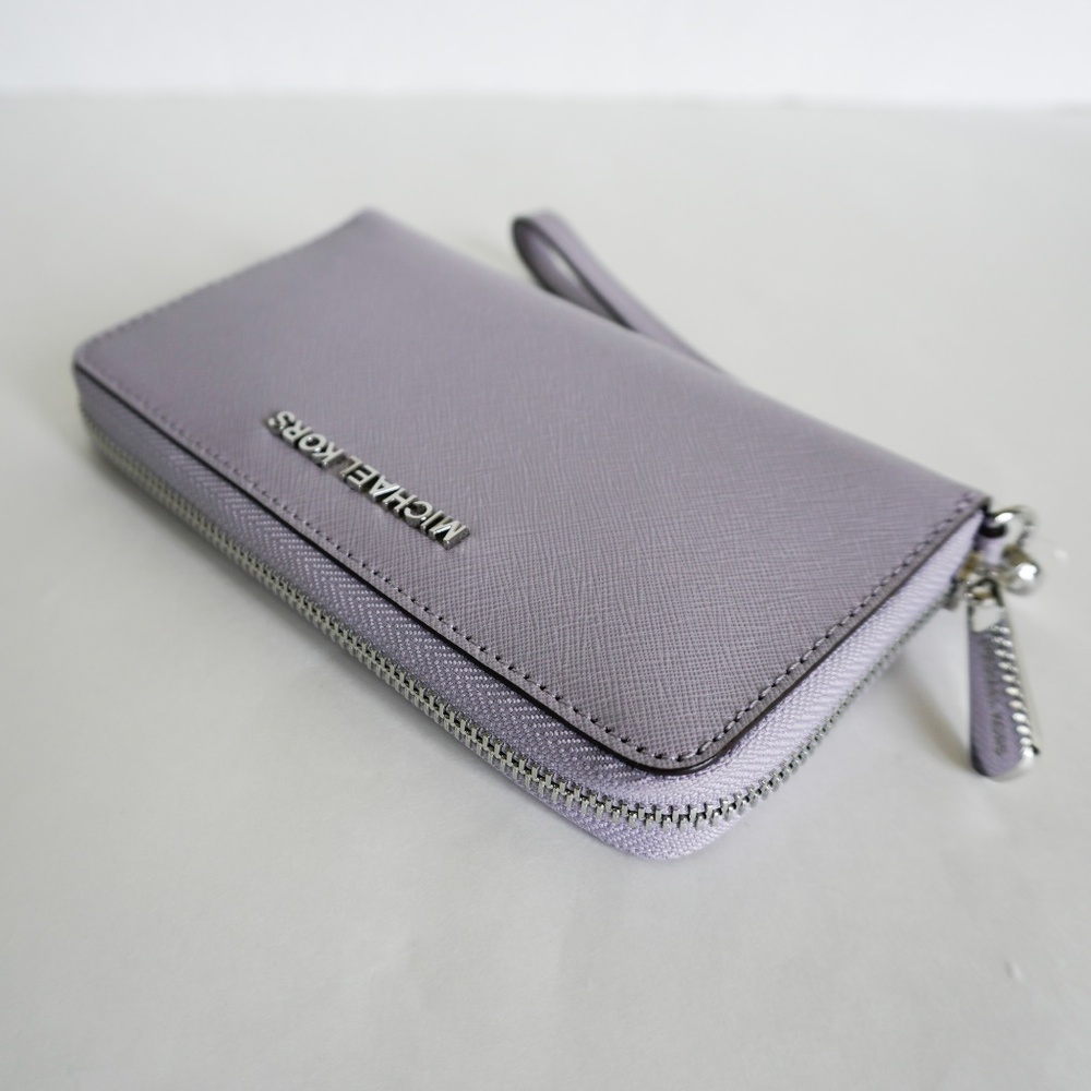 Michael Kors Jet Set LG Phone Case Wristlet Lilac - Picture 4 of 8